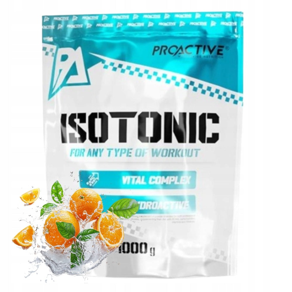 PROACTIVE ISOTONIC 1000 g ISOTONIC HYDRATION ELECTROLYTES FATIGUE