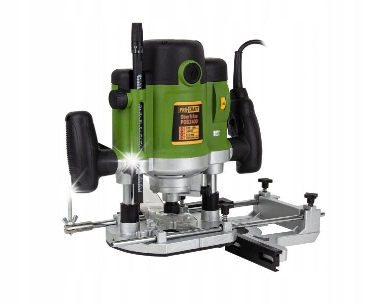 PROCRAFT Network spindle milling machine 8/12 mm + cutters 2000W POB2400 Manufacturer code POB2400