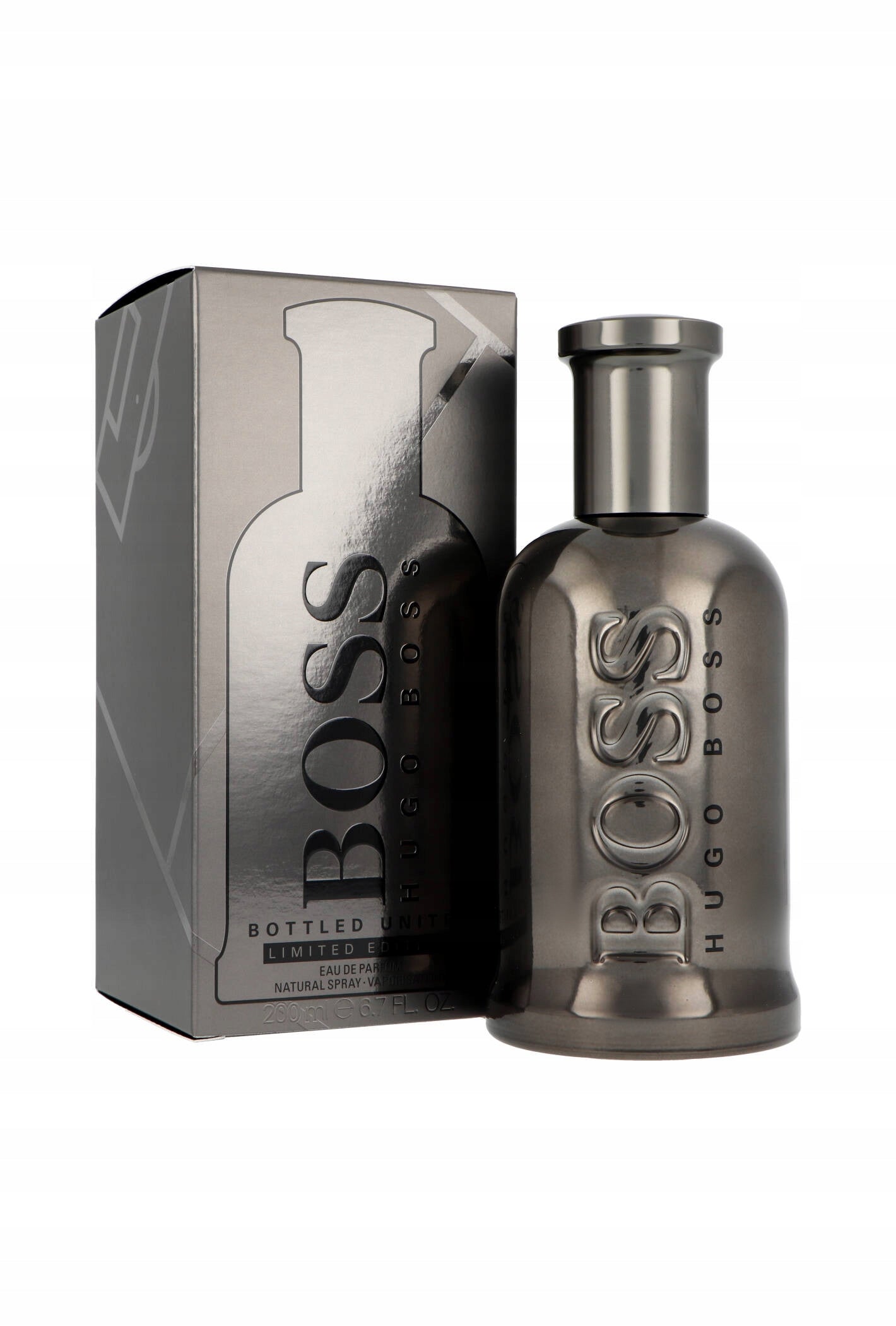 PRODUCT BOSS HUGO BOSS BOTTLED UNITED LIMITED EDITION 200ML EDP Packaging status original
