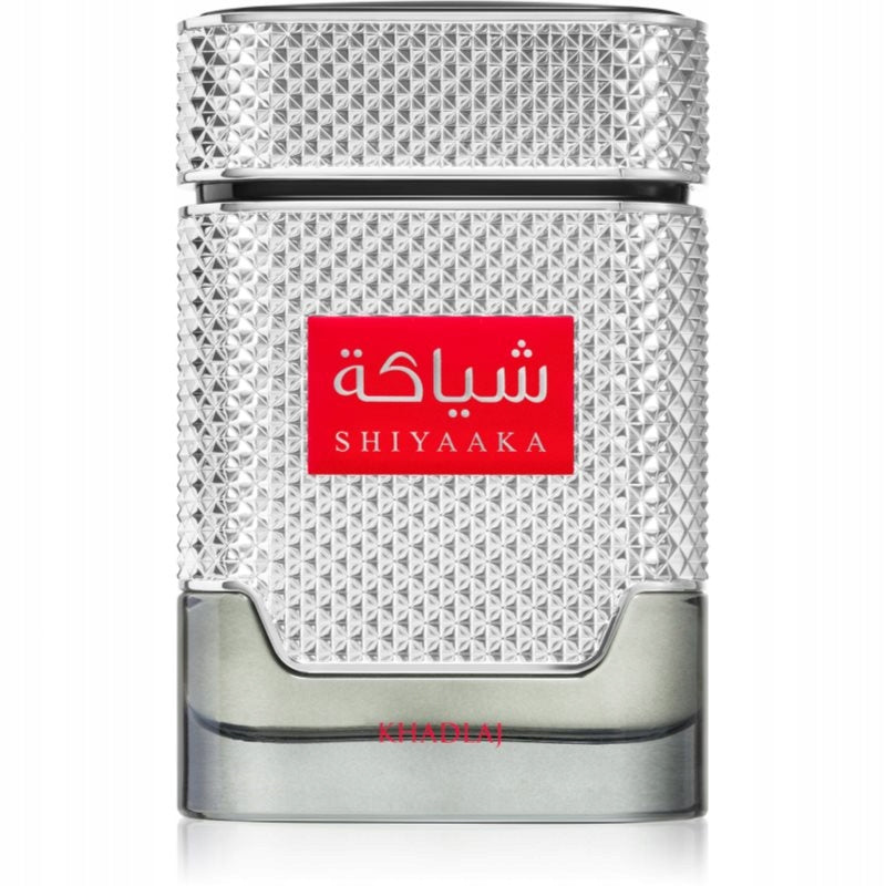 PRODUCT KHADLAJ SIYAAKA SILVER 100ML EDP Packaging status original