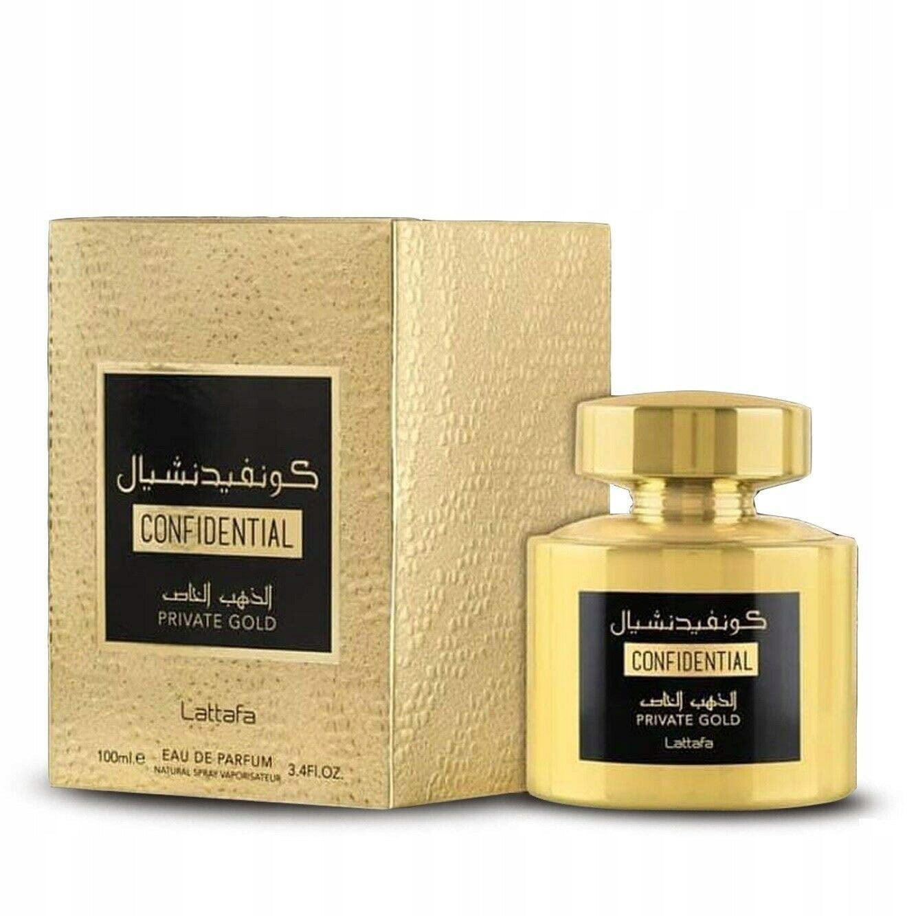 PRODUCT LATTAFA CONFIDENTIAL PRIVATE GOLD 100ML EDP