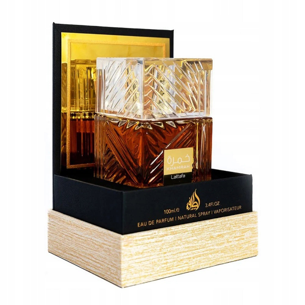 PRODUCT LATTAFA KHAMRAH 100ML EDP ARABIC PERFUME EAU DE PARFUM Manufacturer code 6291108737194