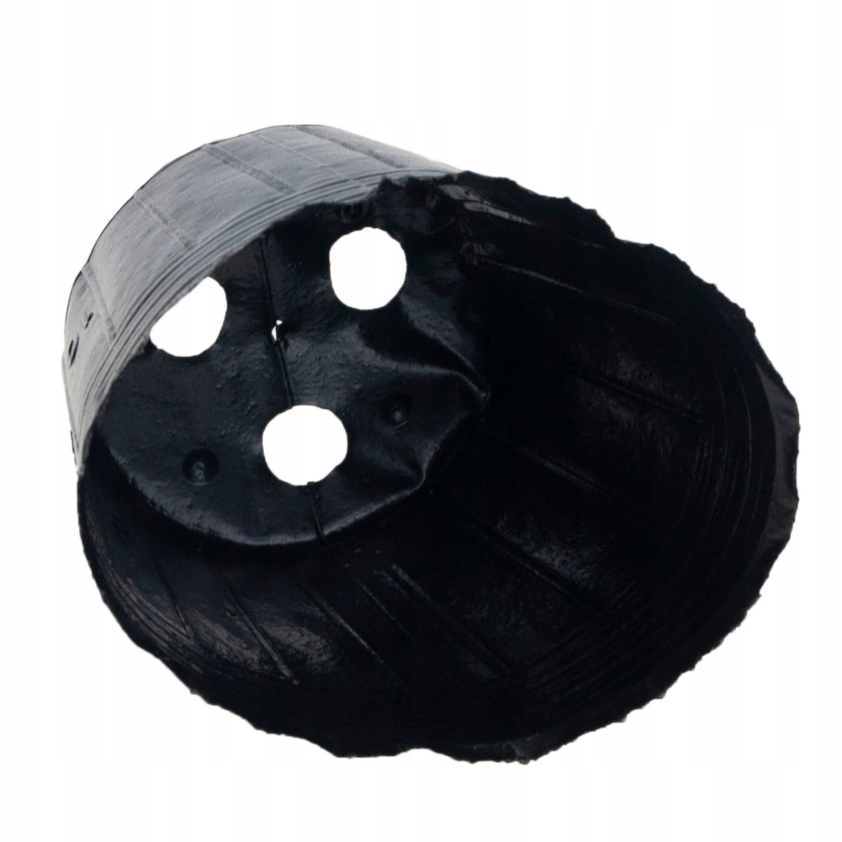 PRODUCTION POTS P9 100pcs FOR SEEDLING CROPS 9x8,5cm+10xmarkers Color black