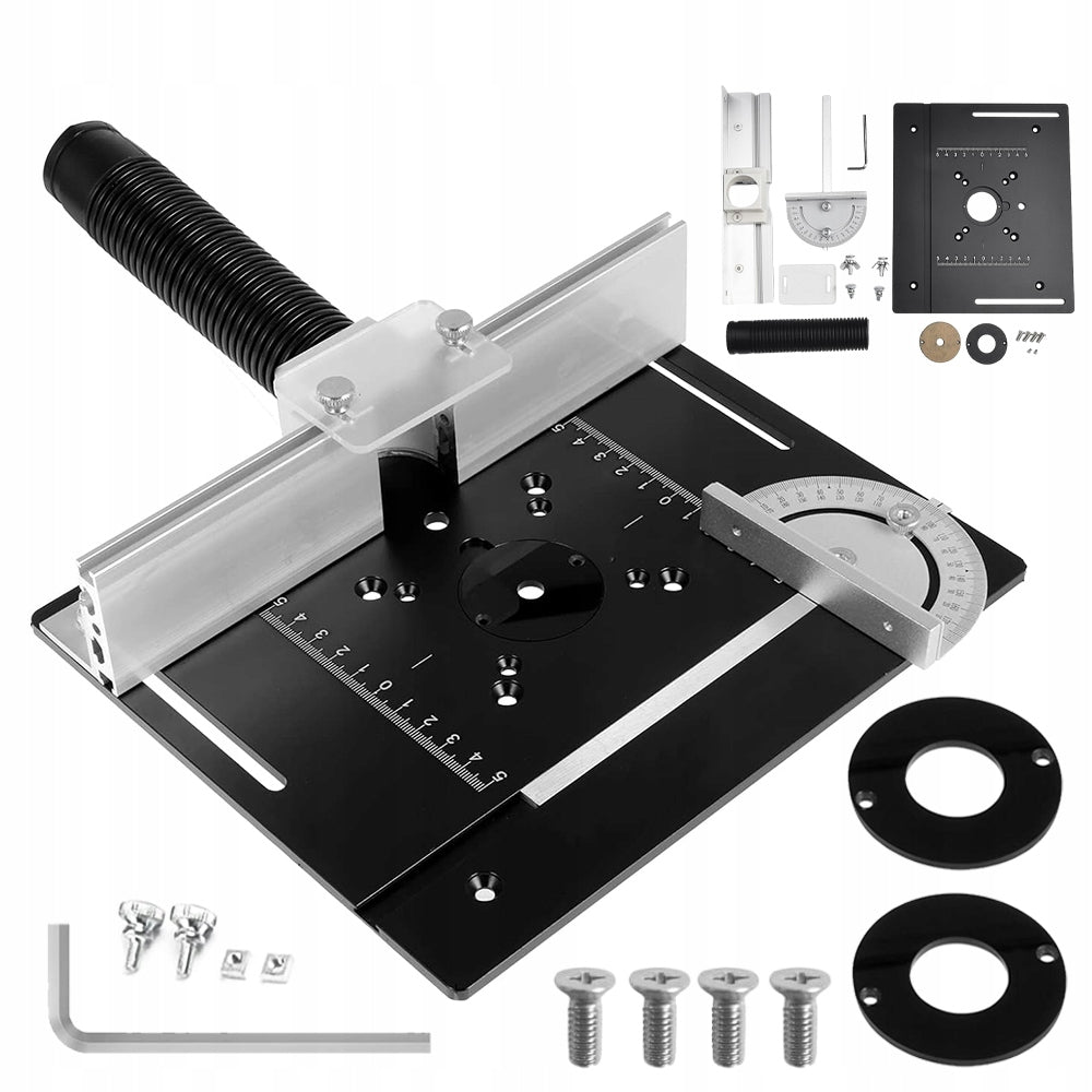 PROFESSIONAL ALUMINUM MILLING TABLE PLATE WITH CORNER THREADS
