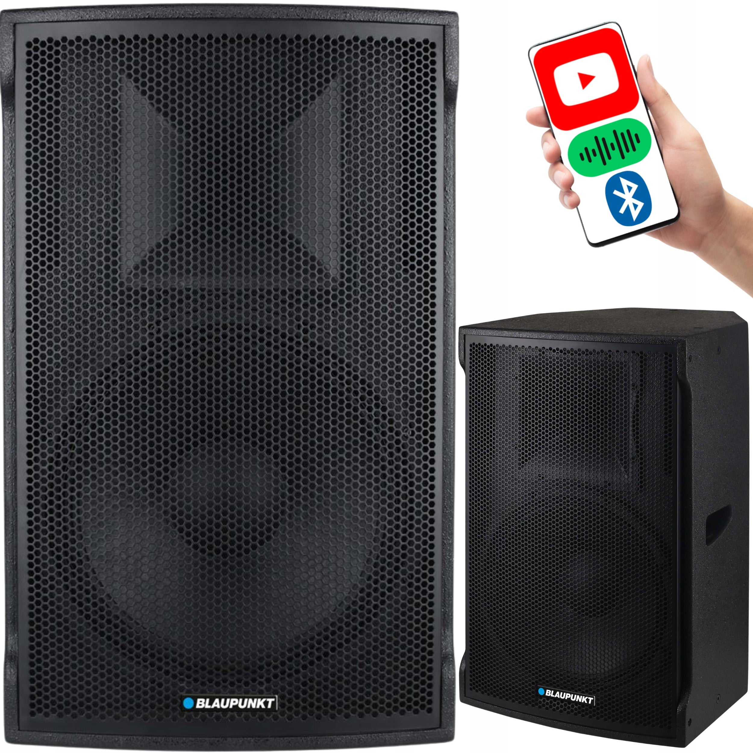PROFESSIONAL AUDIO SYSTEM BLAUPUNKT PA1500PRO active column 600W RMS BL