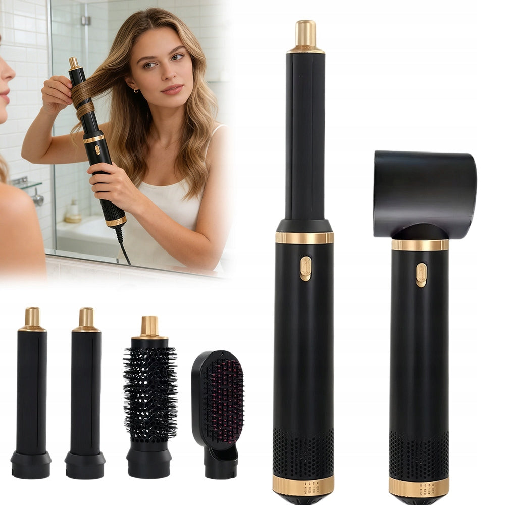 PROFESSIONAL AUTOMATIC CURLING IRON 5IN1 THERMO-BRUSH 1000W