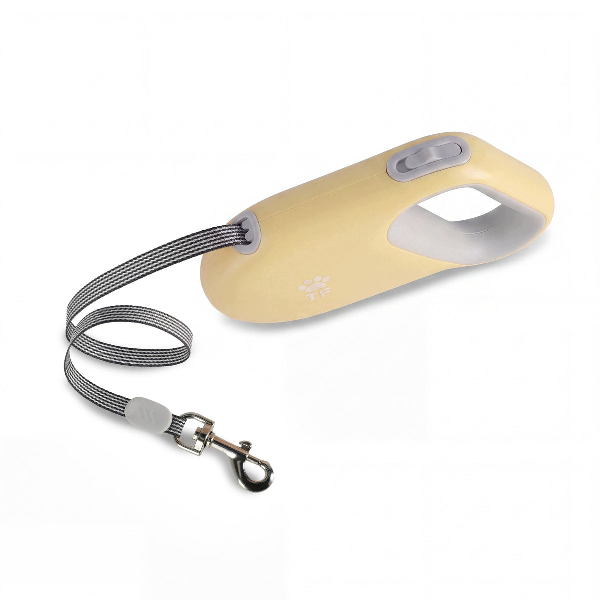 PROFESSIONAL AUTOMATIC DOG LEASH ROLL-UP LOCK UP TO 25 KG 5M YELLOW Packaging status original