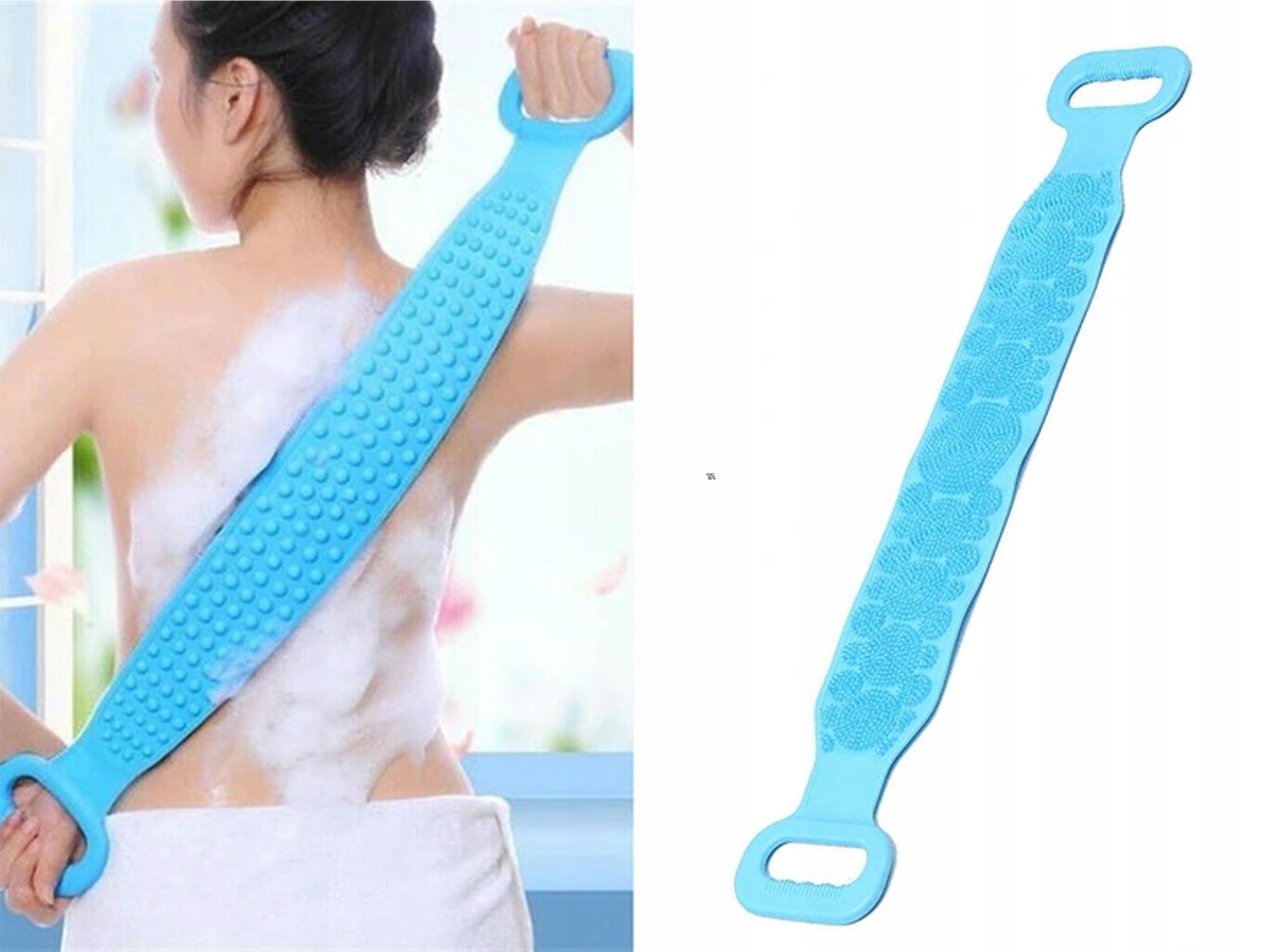 PROFESSIONAL BRUSH MASSAGER WASHCLOTH FOR BACK BODY FEET