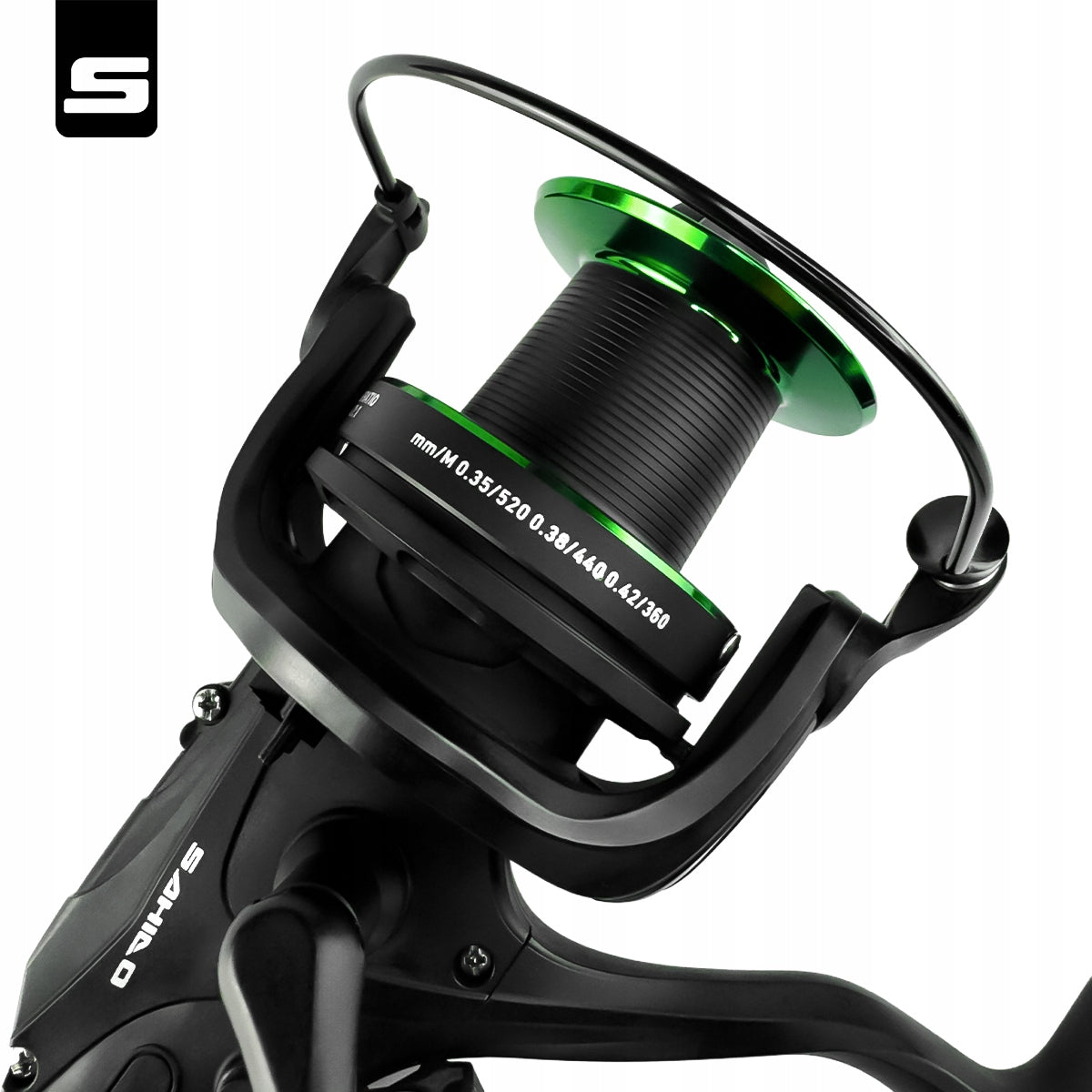 PROFESSIONAL CARP REEL WITH FREE GEAR Sahido LEGEND 7500 7+1 Gear ratio 4.7:1