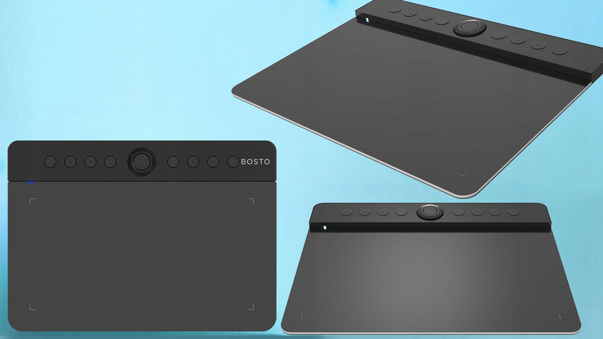 PROFESSIONAL Graphics Tablet with Pen 16384 BOSTO T640KD Model T640KD