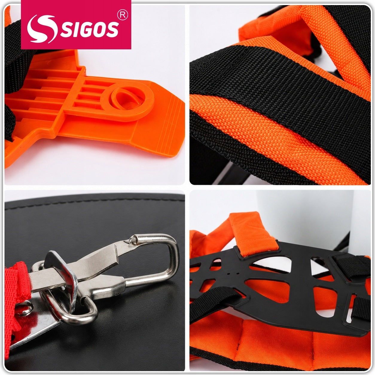 PROFESSIONAL HARNESS FOR COMBUSTION SCYTHE TRIMMER BELTS HARNESS ADJUSTABLE Packaging status original