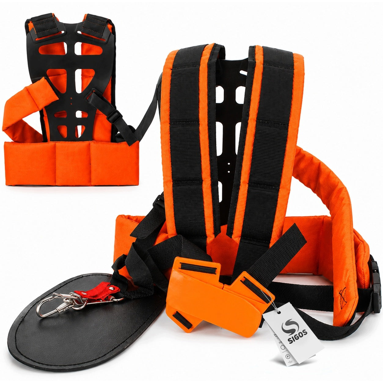 PROFESSIONAL HARNESS FOR COMBUSTION SCYTHE TRIMMER BELTS HARNESS ADJUSTABLE