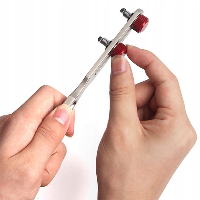 PROFESSIONAL KEY FOR OPENING WATCHES FOR ENVELOPE DECKS Manufacturer code Narzędzie dwupazurowe