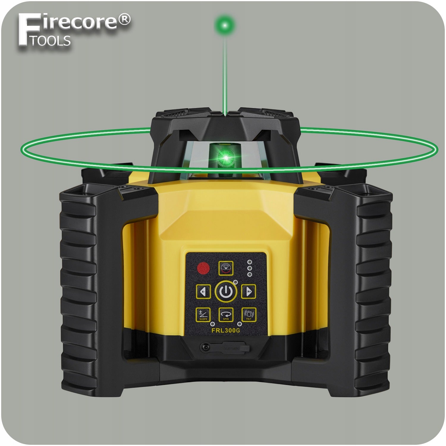 PROFESSIONAL LASER LEVELER ROTARY GEODESIC FRL300G FIRECORE Packaging status original