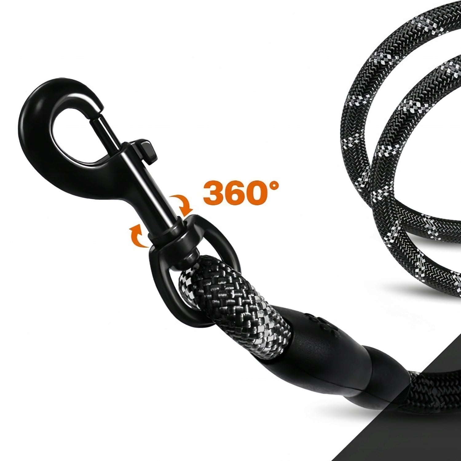 PROFESSIONAL LEASH FOR MEDIUM TO LARGE DOGS - DURABILITY AND COMFORT Kind detachable