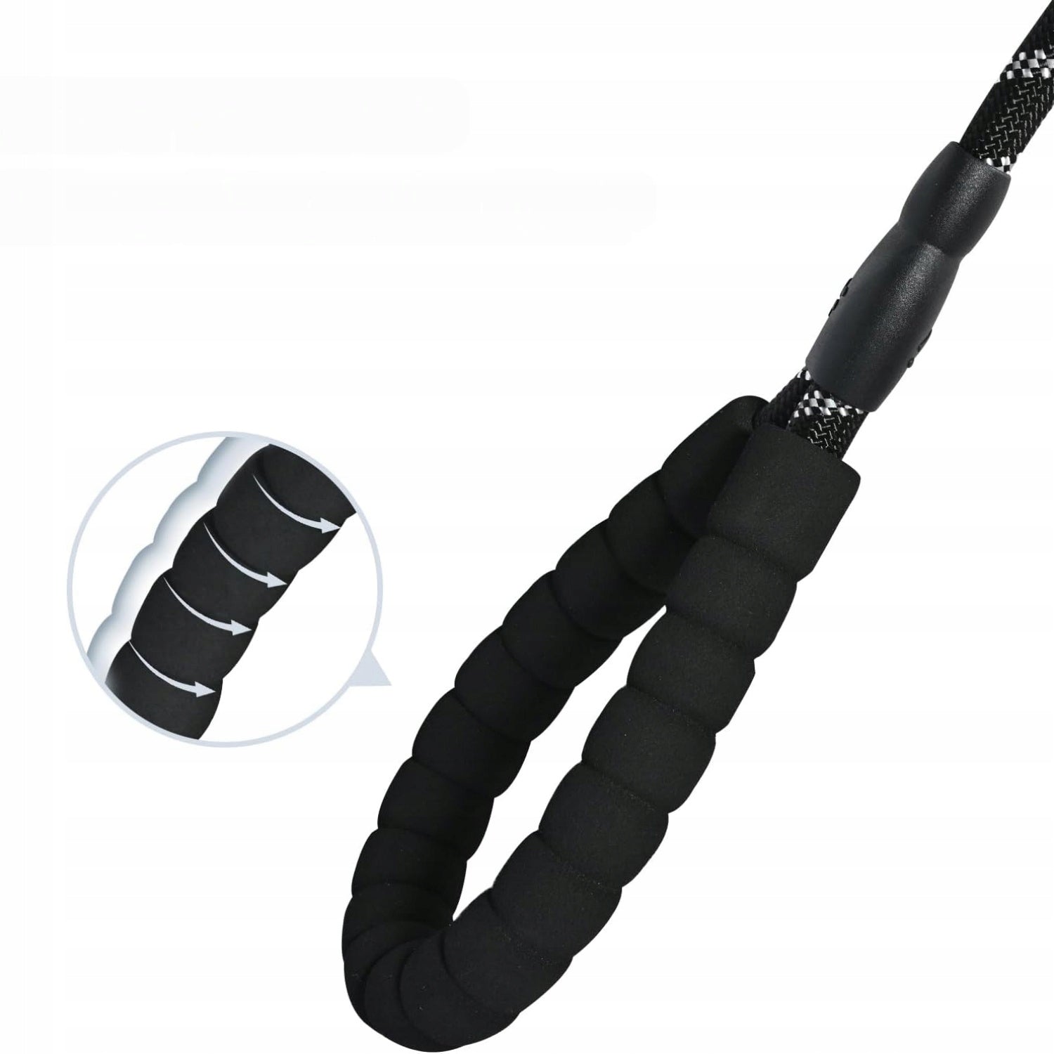 PROFESSIONAL LEASH FOR MEDIUM TO LARGE DOGS - DURABILITY AND COMFORT Maximum leash length 2 m