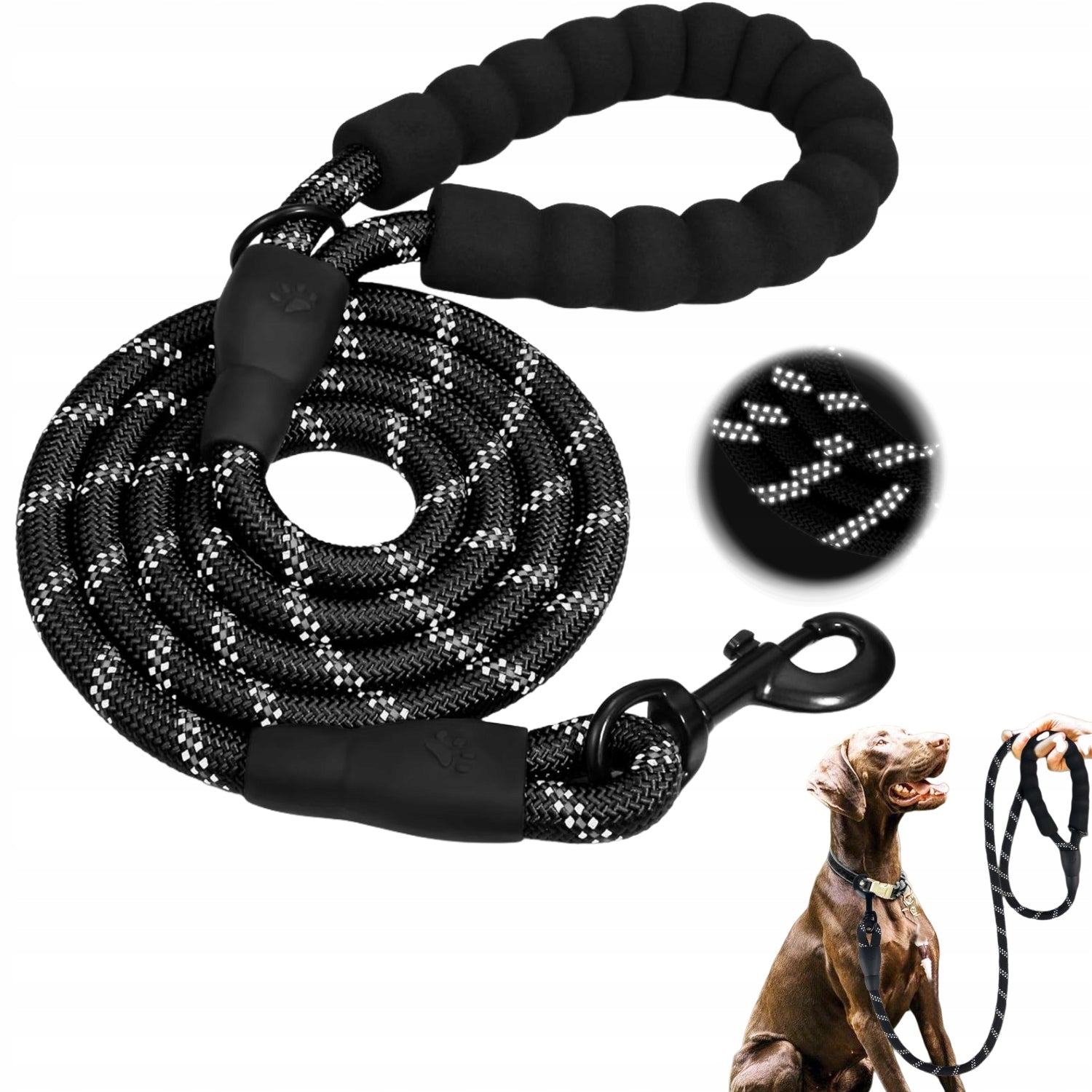 PROFESSIONAL LEASH FOR MEDIUM TO LARGE DOGS - DURABILITY AND COMFORT