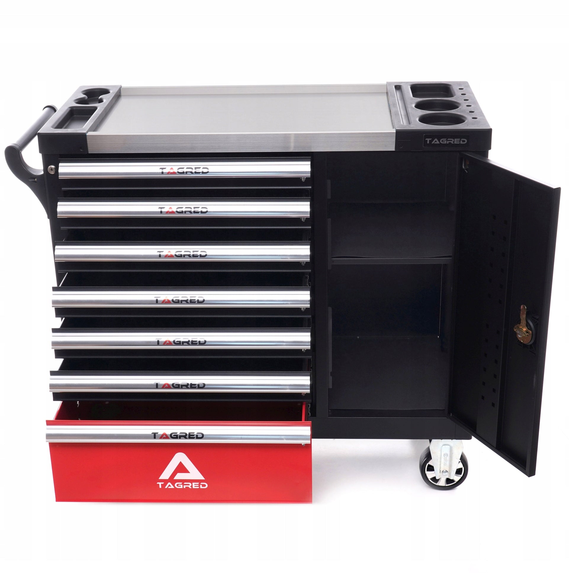 PROFESSIONAL MOTO TOOL CABINET WORKSHOP TROLLEY 306EL LARGE 113x99CM Brand Tagred
