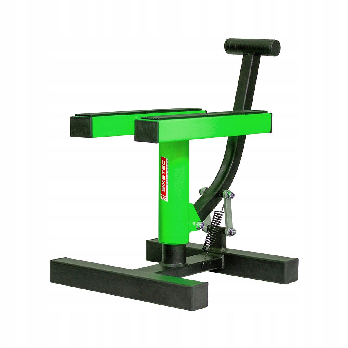 PROFESSIONAL MOTORCYCLE LIFT CROSS ENDURO STAND GREEN EAN (GTIN) 5906301136163