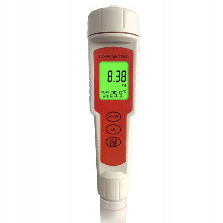 PROFESSIONAL PH TDS EC TEMP 4-IN-1 TESTER METER Manufacturer code TPH01139A