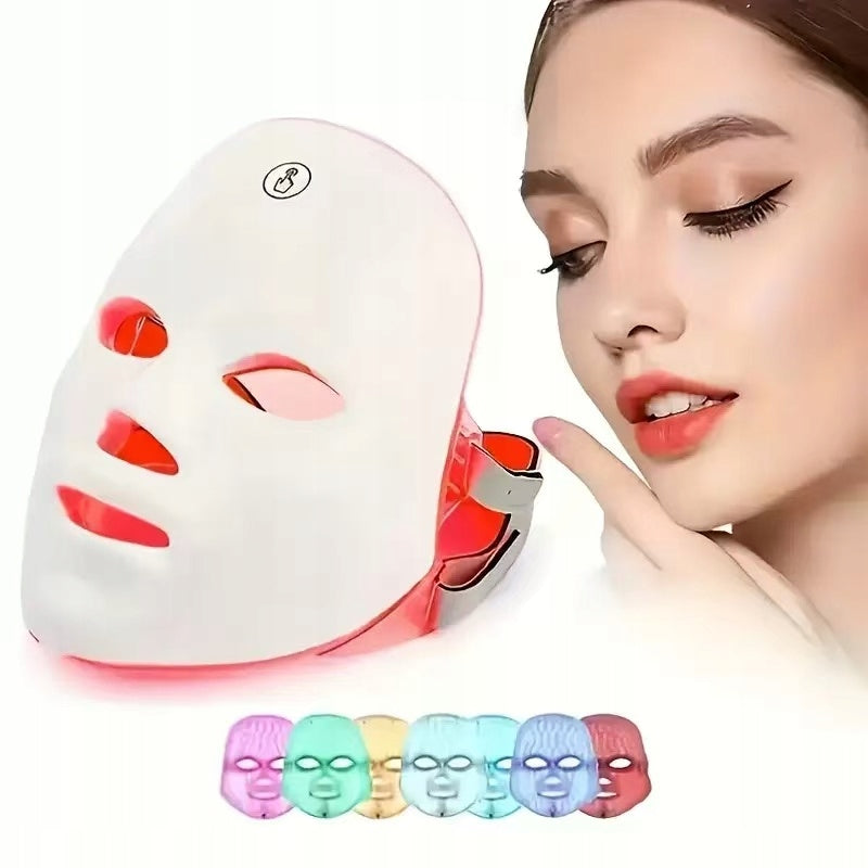 PROFESSIONAL PHOTON FACE MASK | LED THERAPY | 7 COLORS Manufacturer code EDJ G10