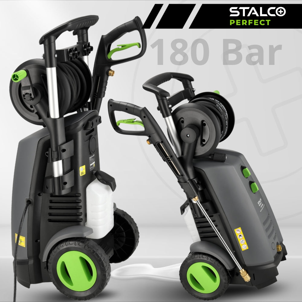 PROFESSIONAL POWERFUL PRESSURE WASHER BRASS INDUCTION PUMP 3000W STALCO Manufacturer code S-98902