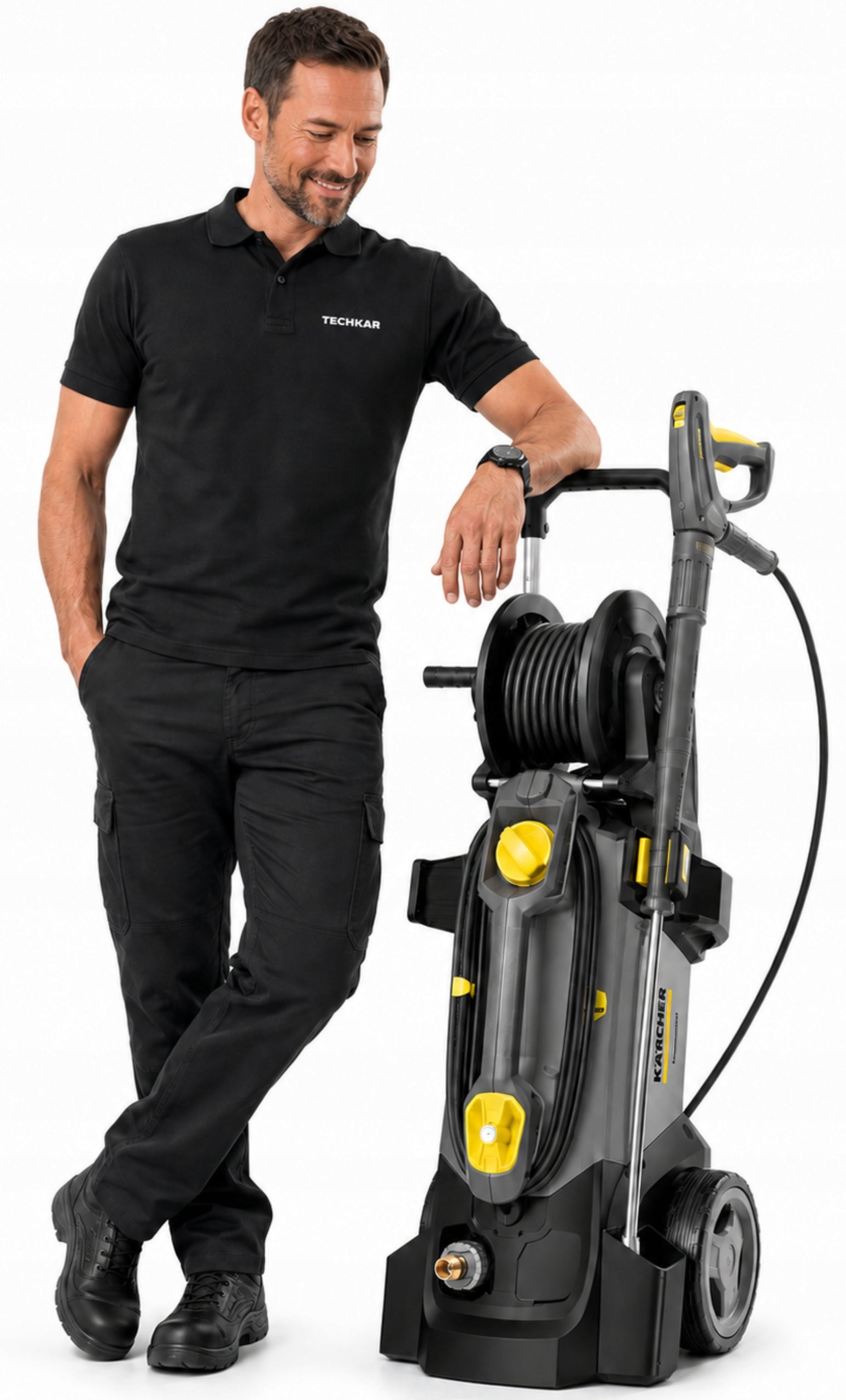 PROFESSIONAL PRESSURE WASHER KARCHER HD 5/17 CX PLUS DRUM + NOZZLE SET Manufacturer code 1.520-942.0
