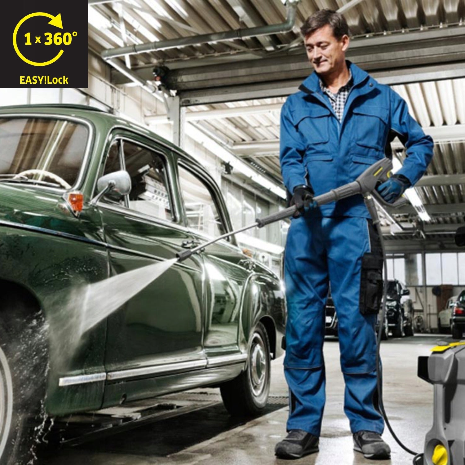 PROFESSIONAL PRESSURE WASHER KARCHER PRO HD 700X PLUS DRUM, NOZZLE SET Manufacturer code 1.520-979.0