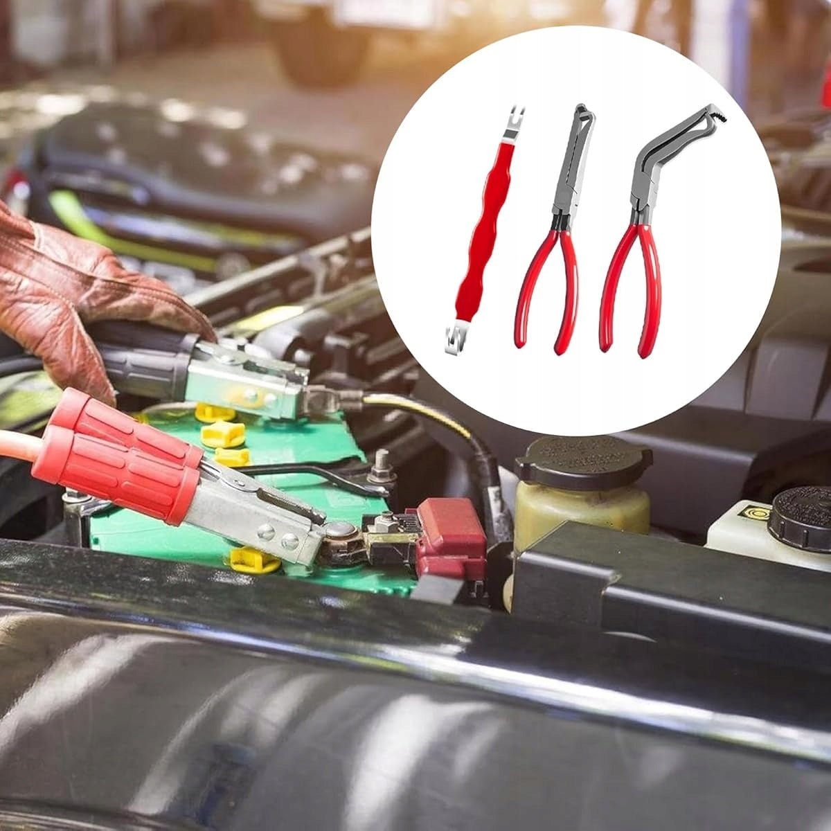 PROFESSIONAL SET OF PLIERS FOR DISMANTLING CAR PLUG CONNECTORS Brand no brand