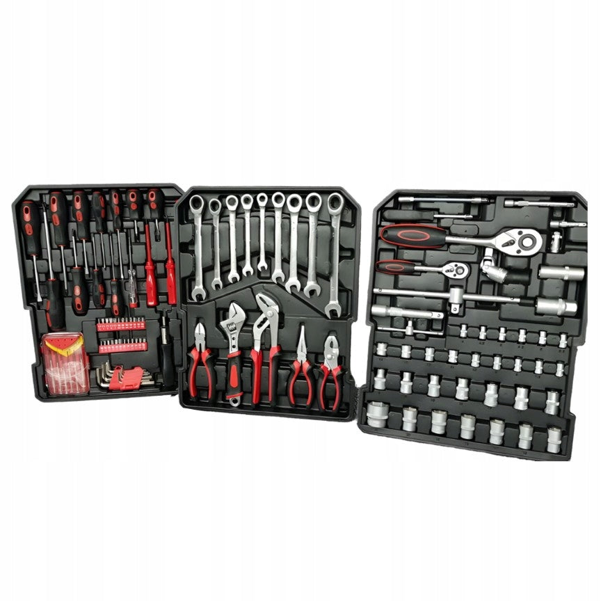 PROFESSIONAL SET OF SOCKET WRENCHES FLAT KEYS IN CASE GIFT Manufacturer code MJ599