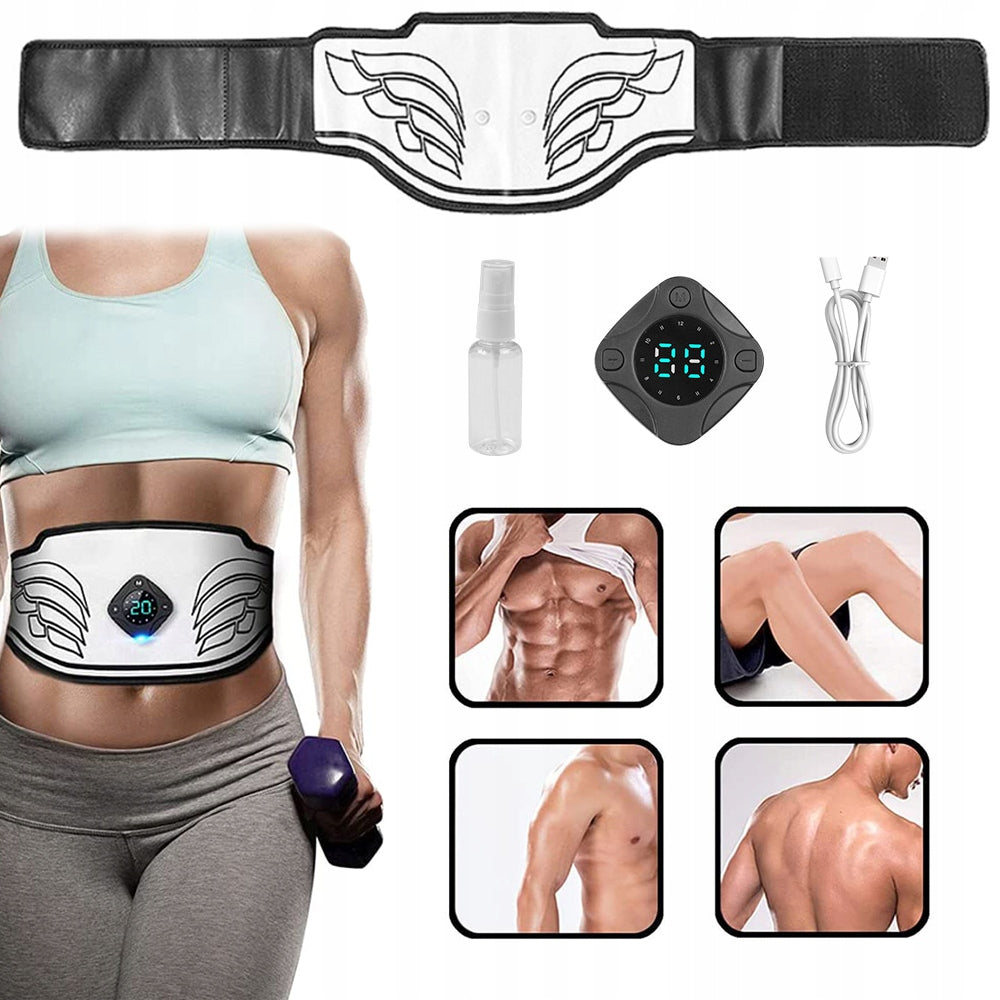 PROFESSIONAL SLIMMING BELT MASSAGER ELECTROSTIMULATOR FOR MUSCLES EMS