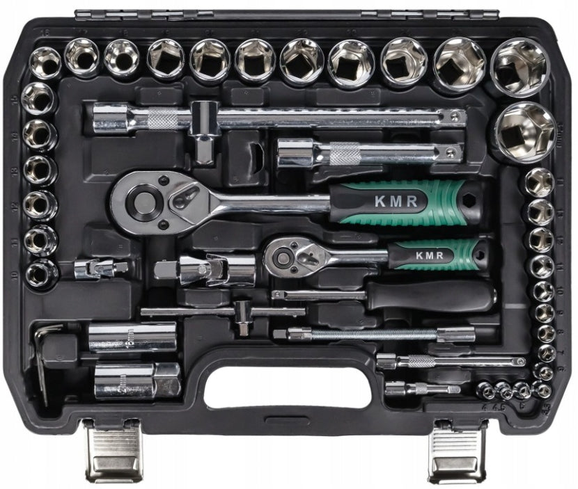 PROFESSIONAL SOCKET WRENCH SET 94 EL. 1/2" + 1/4" SUITCASE Manufacturer code TP2007