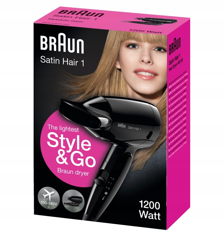 PROFESSIONAL STRONG HAIR DRYER BRAUN Packaging status original