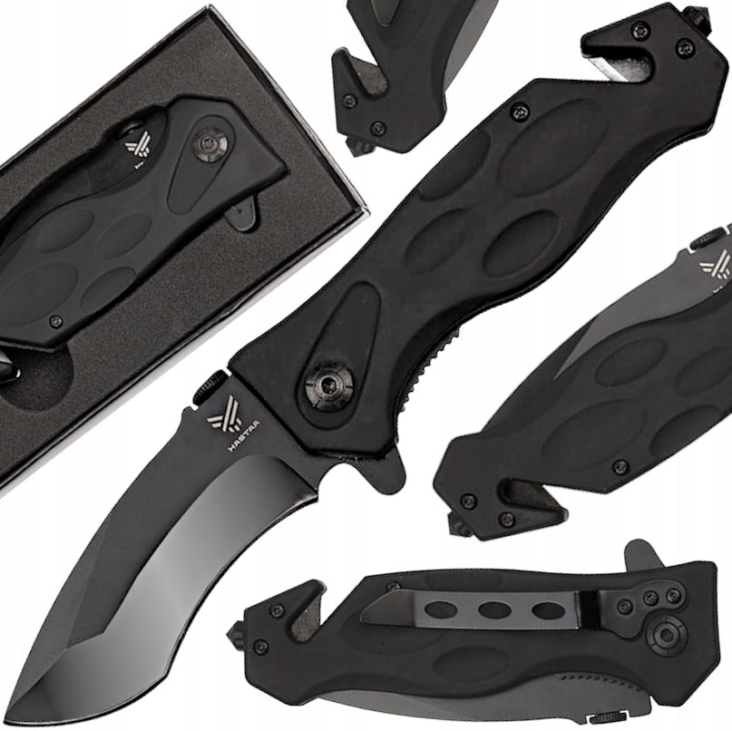 PROFESSIONAL SURVIVAL RESCUE KNIFE MILITARY SURVIVAL HASTAA 01HS351