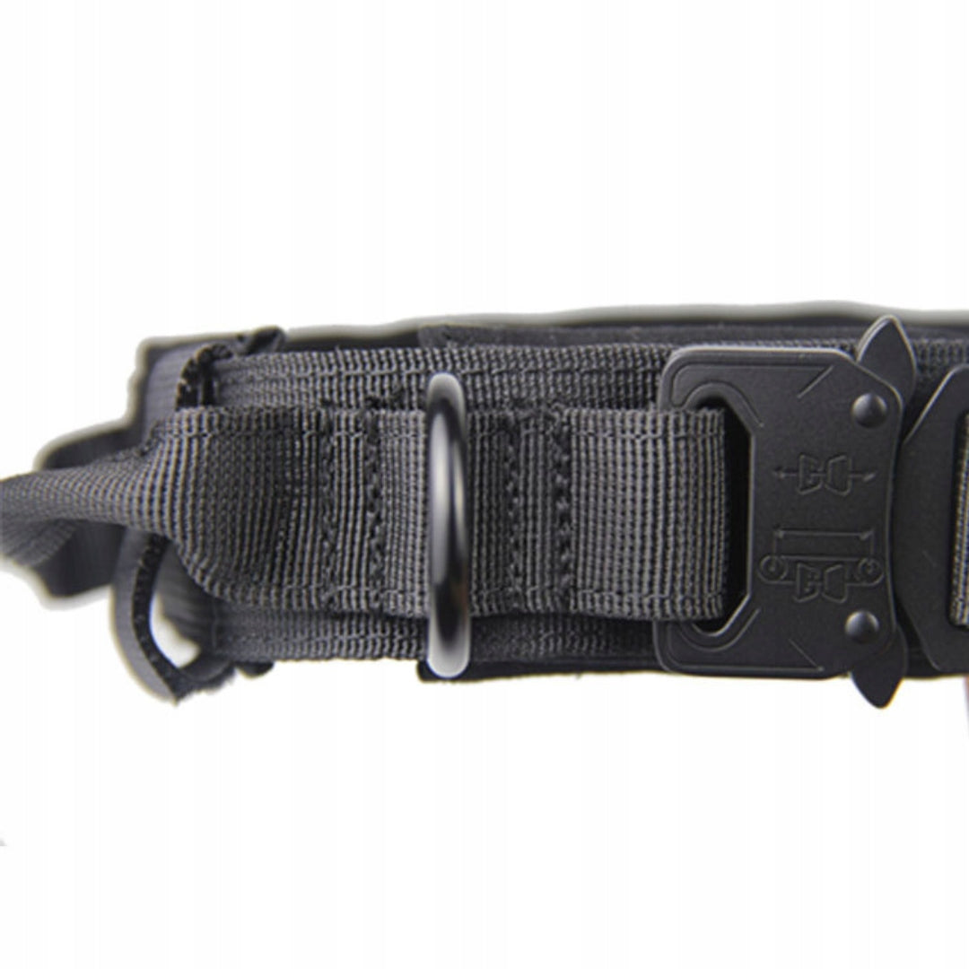 PROFESSIONAL TACTICAL COLLAR FOR LARGE DOG METAL BUCKLE STRONG M Manufacturer code E0053