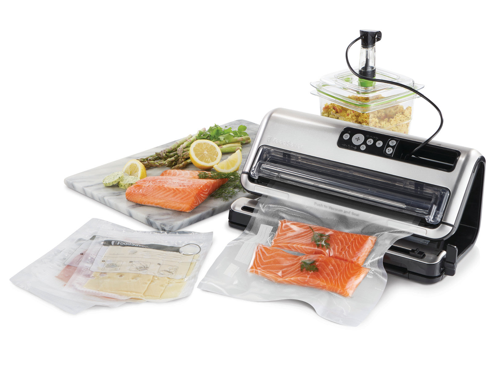 PROFESSIONAL Vacuum Welding Machine Foodsaver FFS006X DRY/WET SOUS VIDE Packaging status original