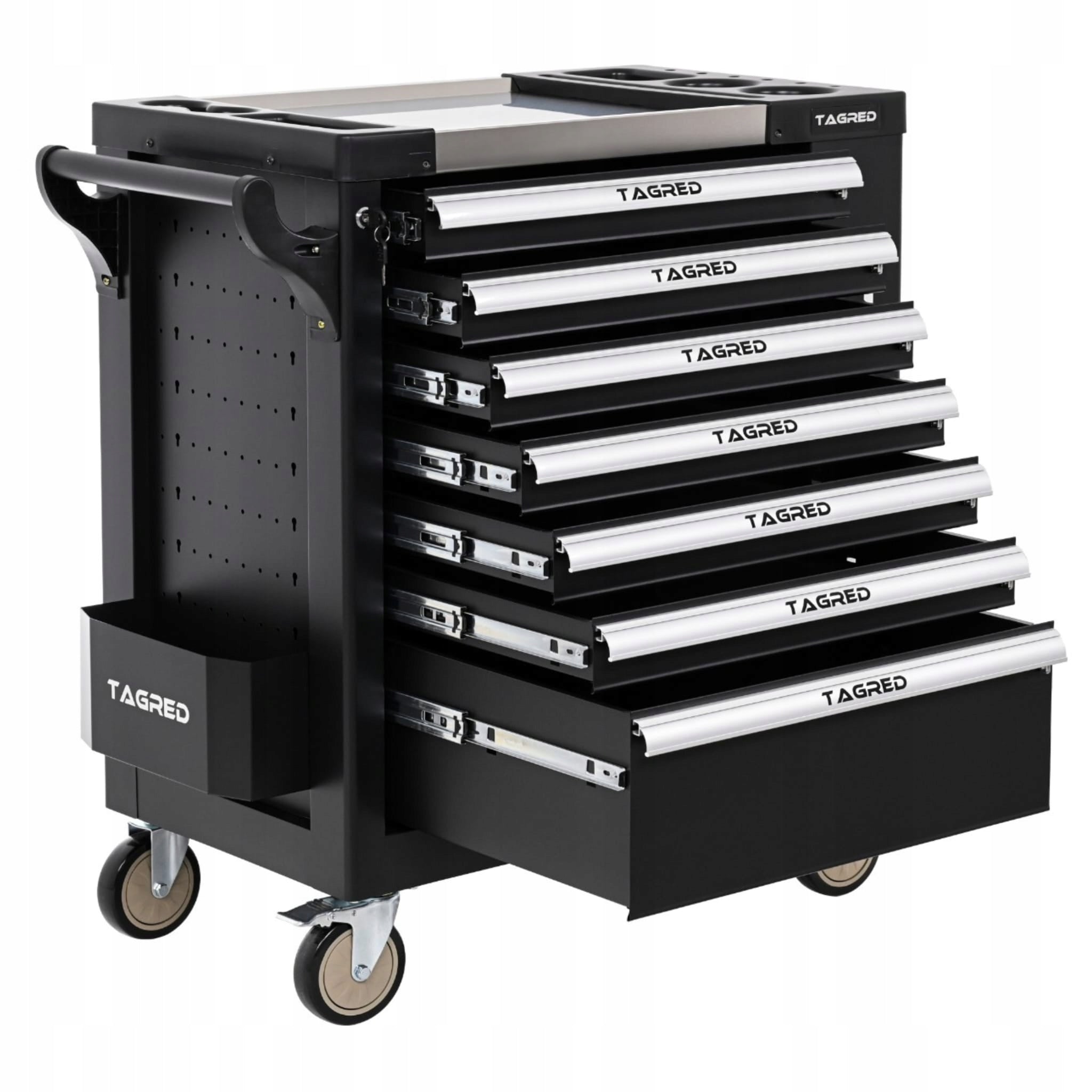 PROFESSIONAL WORKSHOP CABINET SERVICE TOOL CART STEEL COUNTERTOP