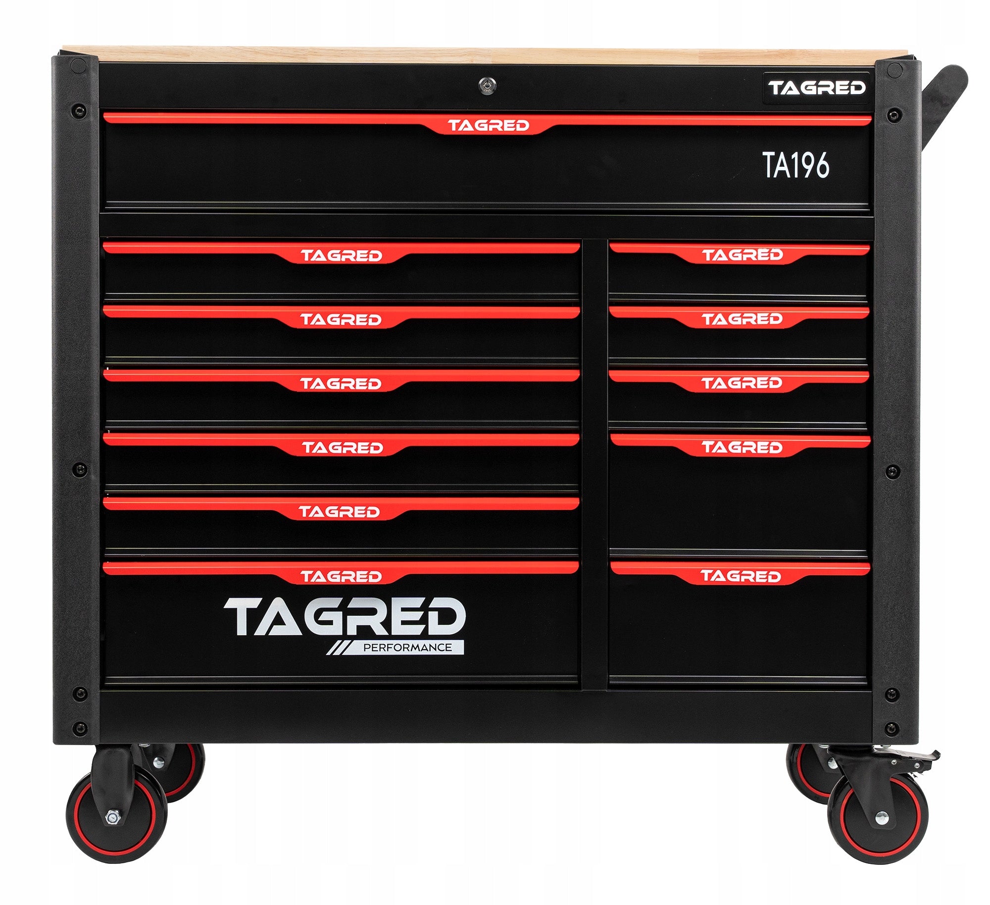 PROFESSIONAL WORKSHOP CABINET TOOL TROLLEY JUMBO 12 DRAWERS 541-EL. Manufacturer code TA196