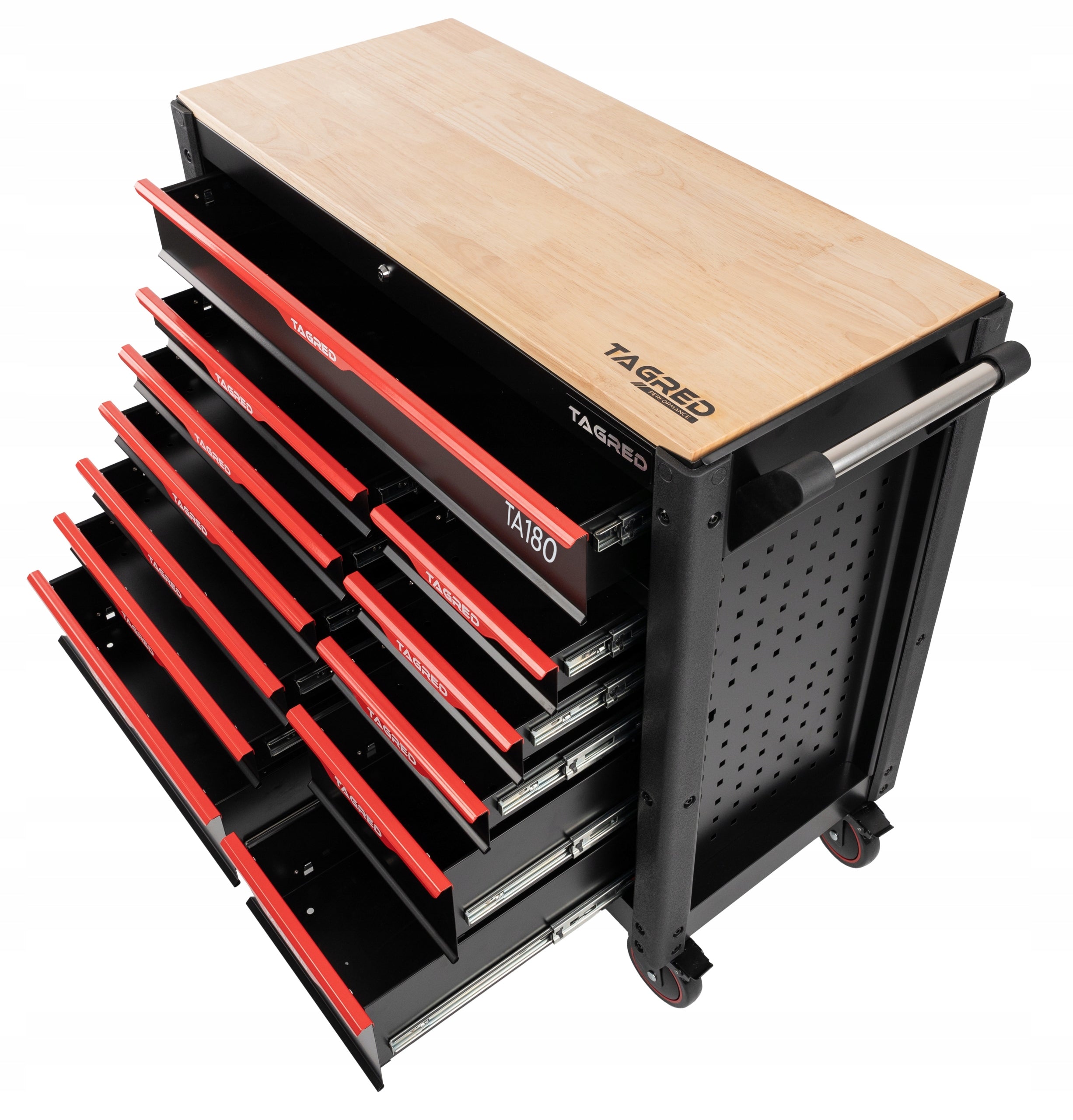 PROFESSIONAL WORKSHOP CABINET TOOL TROLLEY LARGE JUMBO XXL 12 DRAWERS Product weight with unit packaging 91 kg