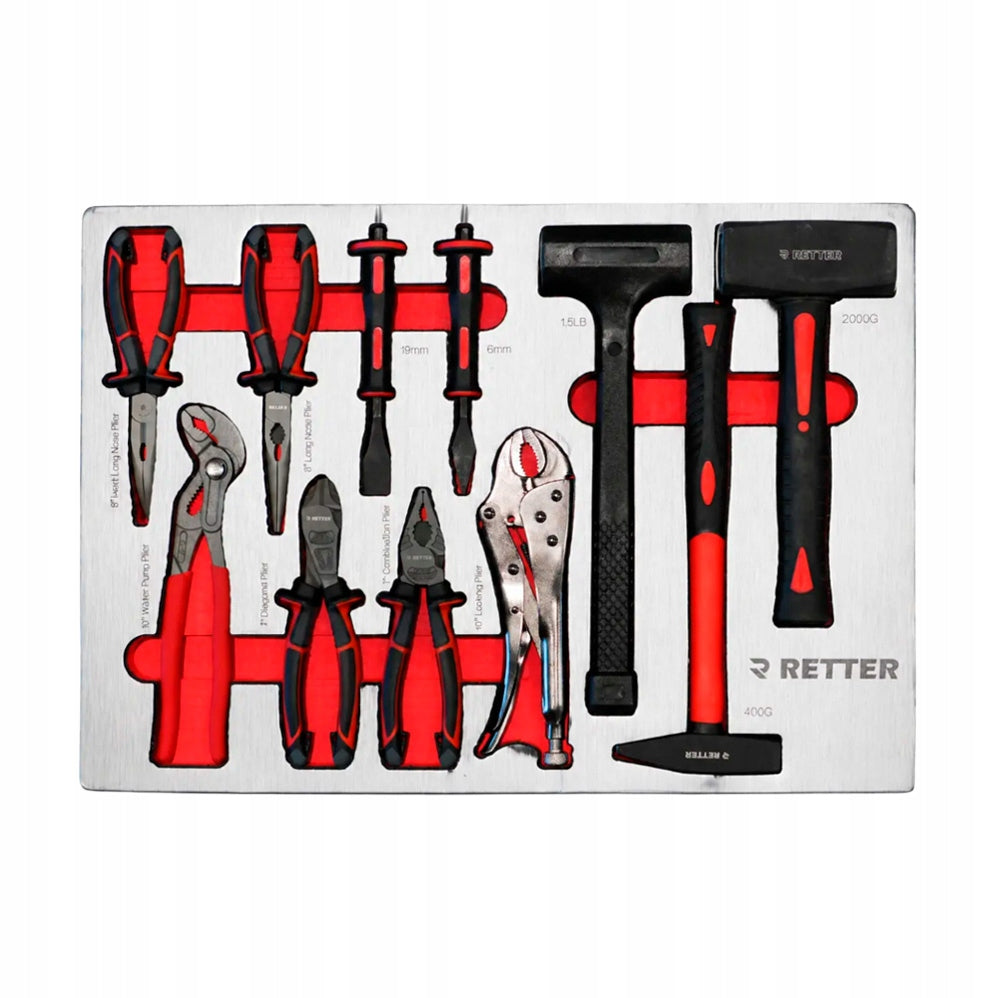 PROFESSIONAL WORKSHOP TROLLEY TOOL CABINET RETTER R23 372 TOOLS Product height 97 cm
