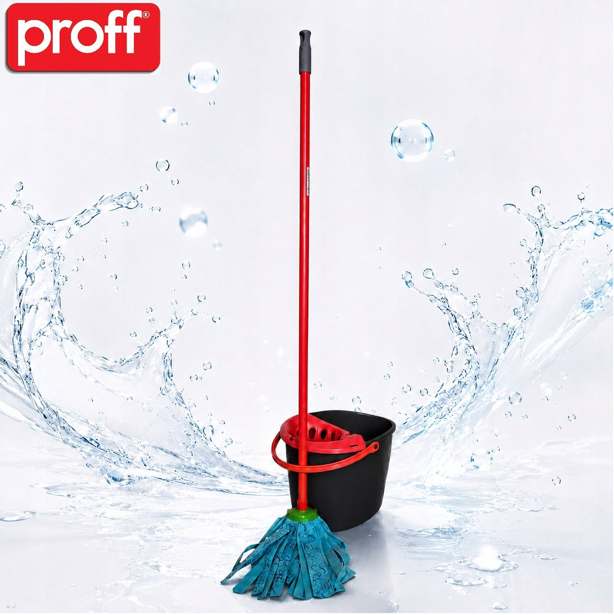 PROFF trends Mop with bucket strip floor cleaning set GRAPHITE