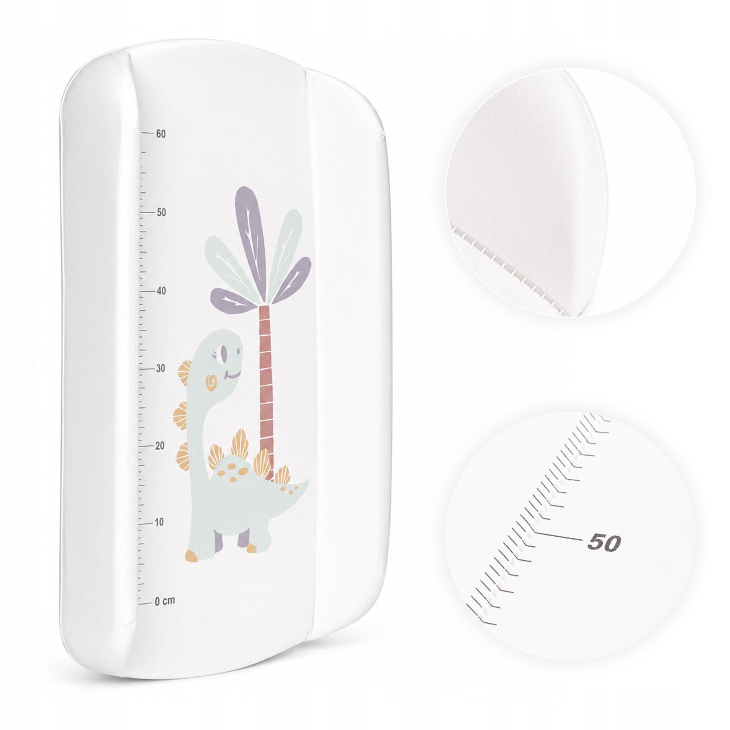 PROFILED RIGID CHANGING TABLE EXTENSION FOR COT DINOSAURS 85 X 50CM