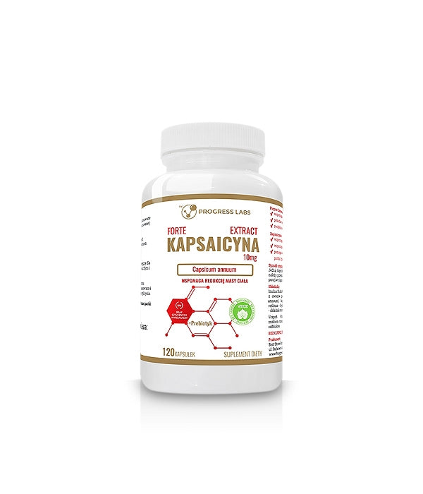 PROGRESS CAPSAICIN FORTE 120VC PREBIOTIC APPETITE CAYENNE PEPPER EXTRACT