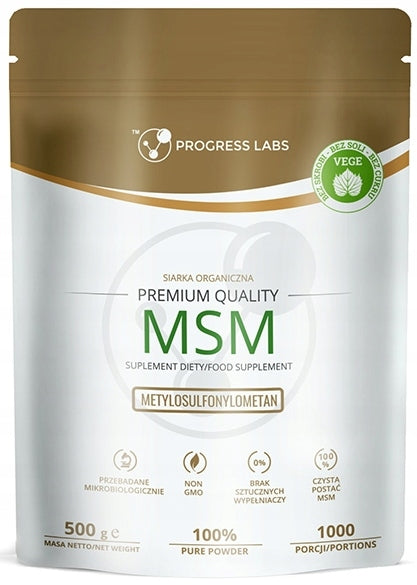PROGRESS LABS MSM Organic Sulphur REGENERATION 500 g