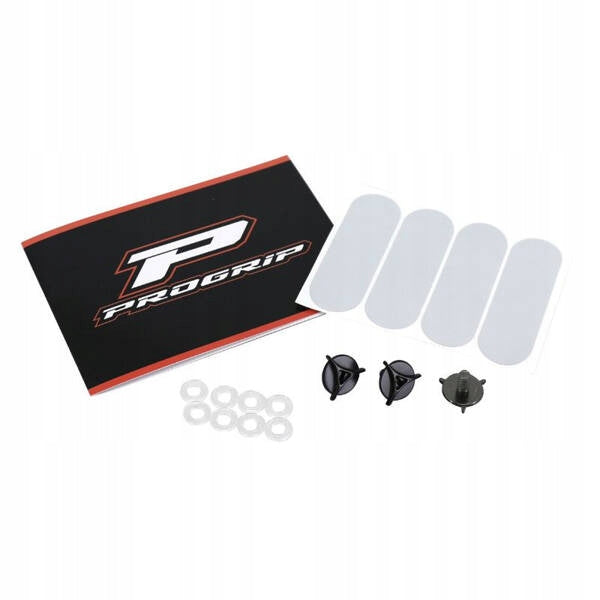 PROGRIP HELMET CROSS SPIRITS RED WHITE BLACK SIZE. M DD CLASP Size M