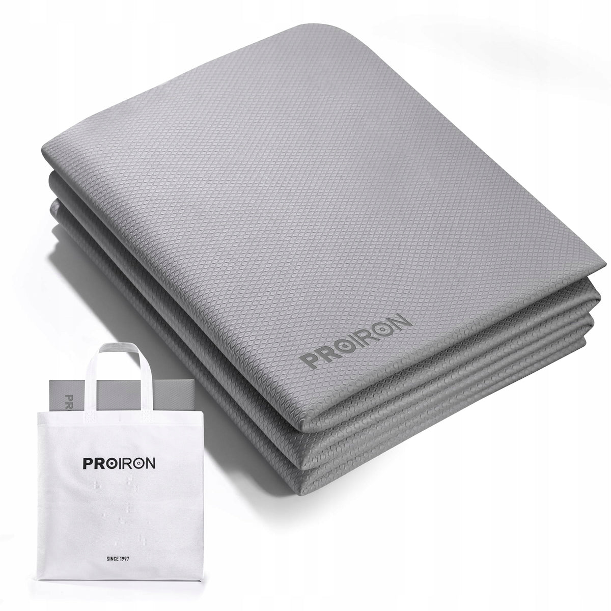 PROIRON Gymnastic mat KARIMATA for exercise 183 cm x 61 cm brown