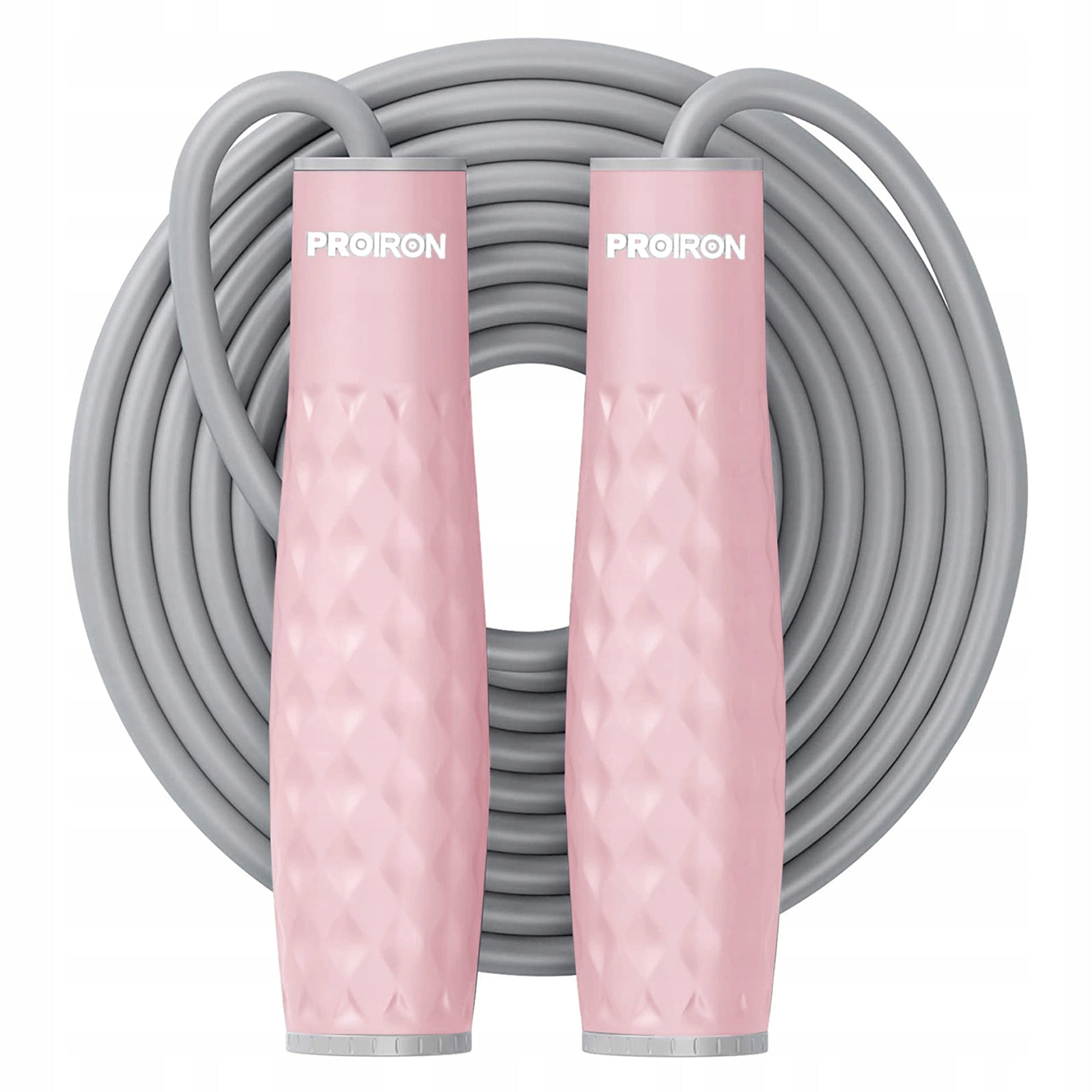 PROIRON Jump Rope with Load Adjustable 3m Pink Fitness