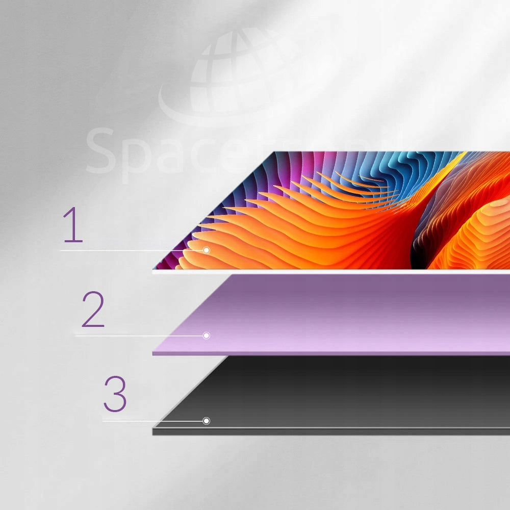 PROJECTION SCREEN 100 INCHES WITH TRIPOD 16 9 4K ROLLED SPACETRONIK Brand Spacetronik