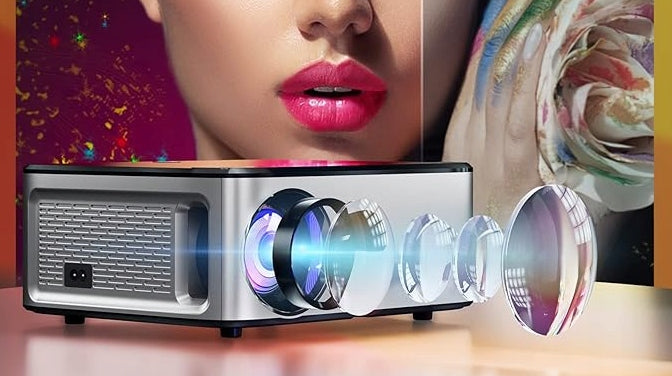 PROJECTOR 1080P XIWBSY 500 ANSI Full HD 1920 x 1080p 1366 Brand no brand