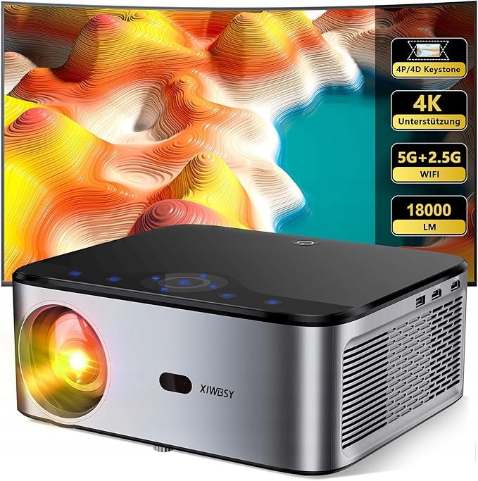 PROJECTOR 1080P XIWBSY 500 ANSI Full HD 1920 x 1080p 1366